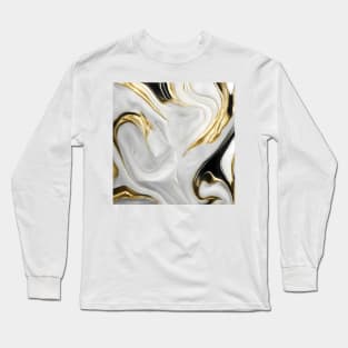 ELEGANT GOLDEN LIQUID MARBLE DESIGN, IPHONE CASE AND MORE Long Sleeve T-Shirt